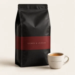Olasz Klasszik eszpresszó blend – Szemes & Leveles